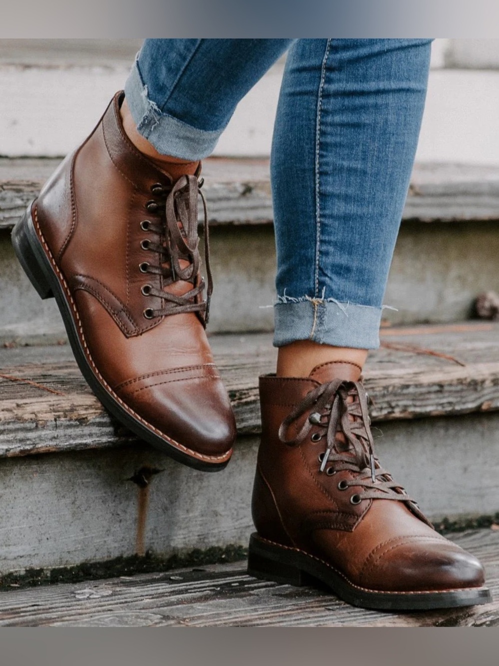 Thursday Captain Boots in Natural - Women’s size 8